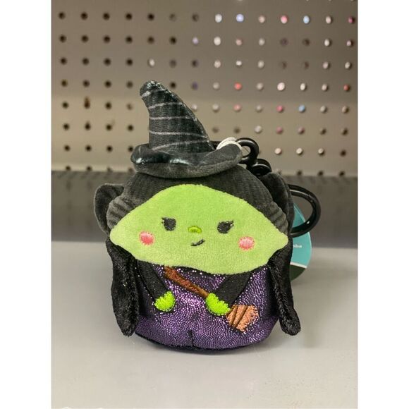 Wicked Elphaba 3" Squishmallow Clip-on Wizard of Oz NWT NEW Backpack Keychain - Picture 4 of 4